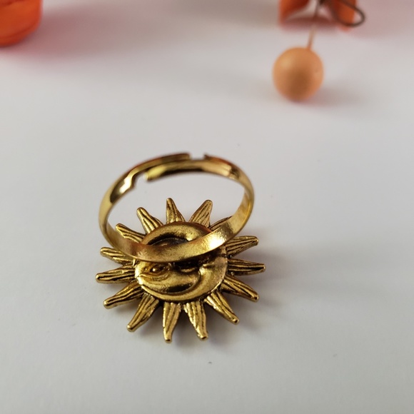 Moon/Sun Adjustable Ring - Picture 4 of 4